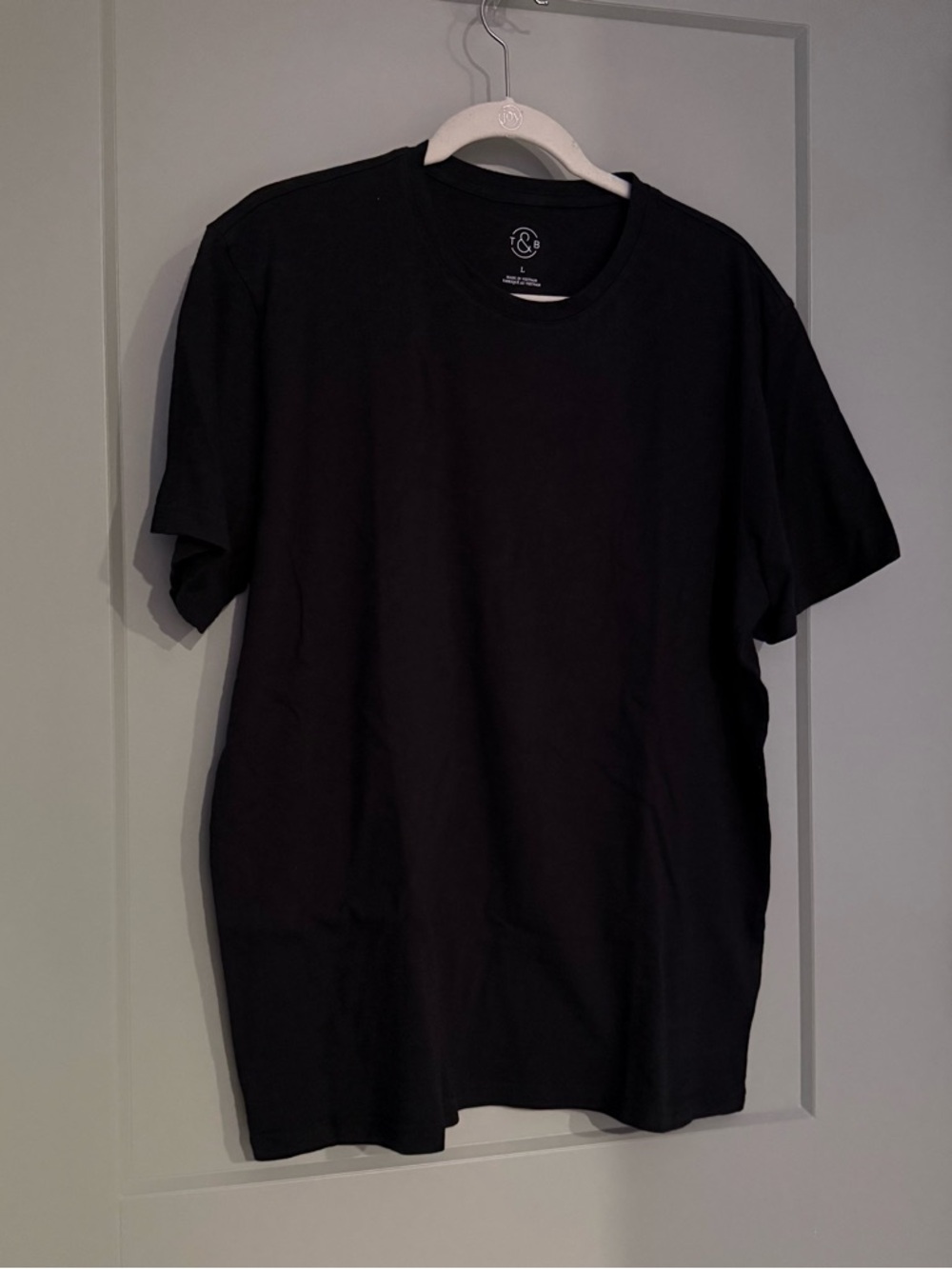 Classic Black Crew Neck T-Shirt